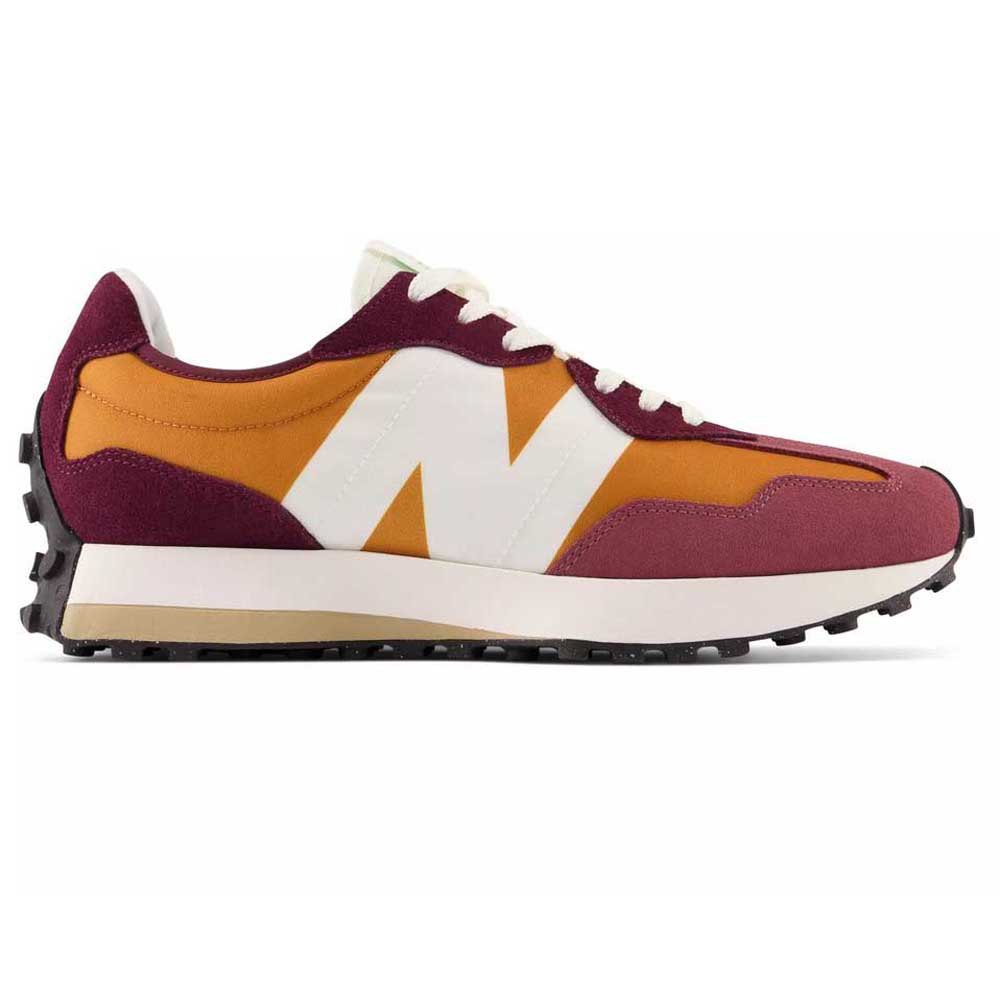 Zapatillas New Balance MS 327 OA burdeos mostaza hombre C10351