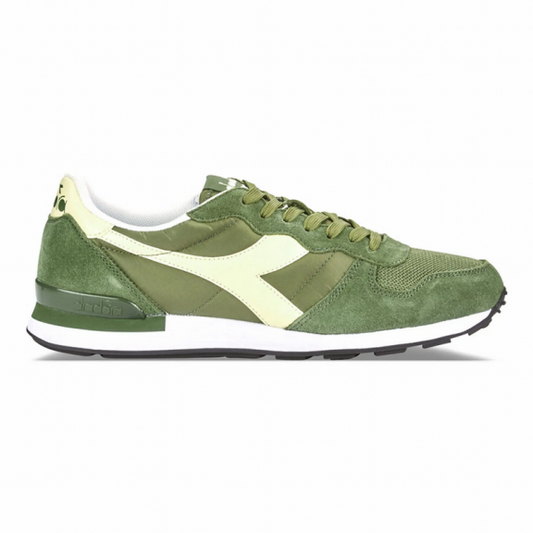 Zapatillas Diadora Camaro verde blanco hombre C10422