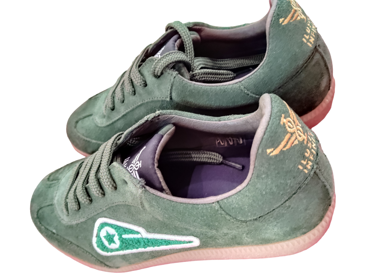 Zapatillas Ilusión Infinita Samba Mentuccia verde unisex