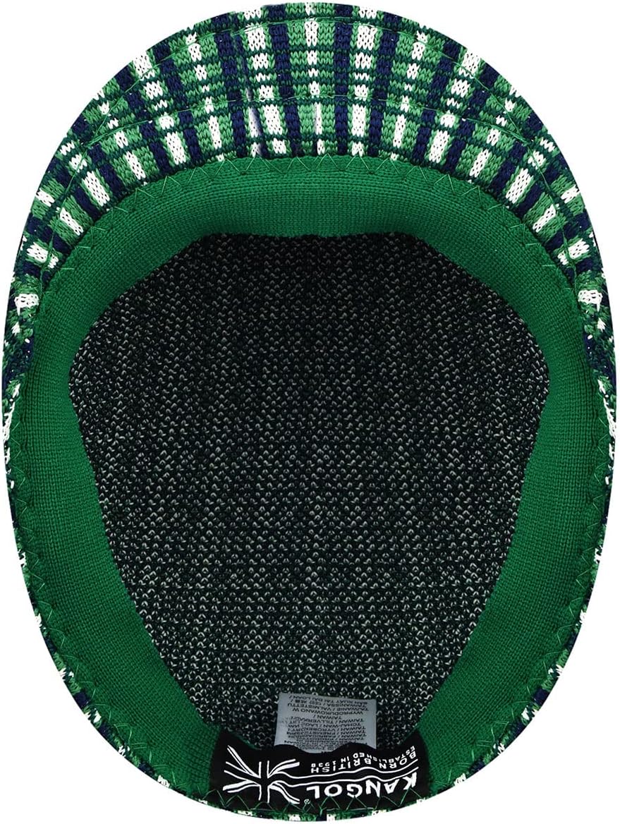 Gorra Kangol Pre Plaid 507 Cuadros verdes W10111