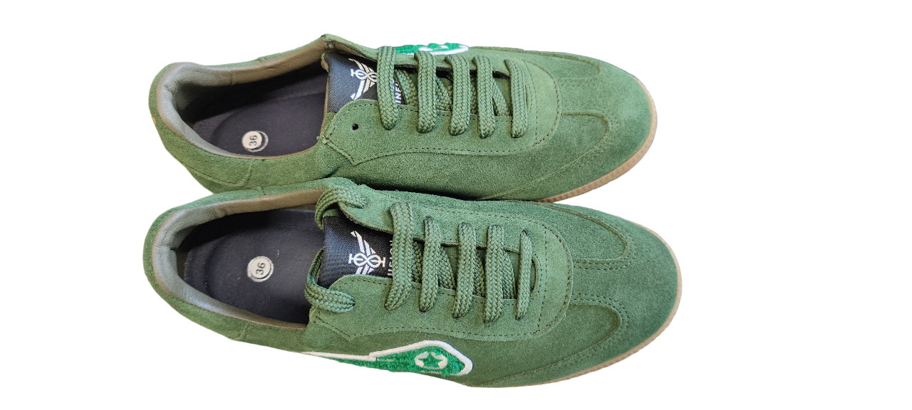 Zapatillas Ilusión Infinita Samba Mentuccia verde unisex