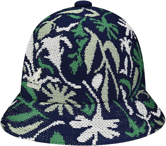 Sombrero Kangol Street Floral Casual Marino con flores W10108