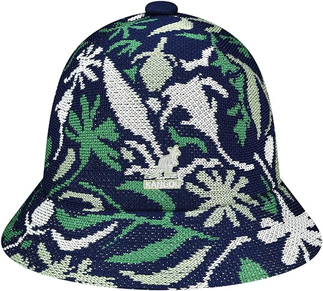 Sombrero Kangol Street Floral Casual Marino con flores W10108