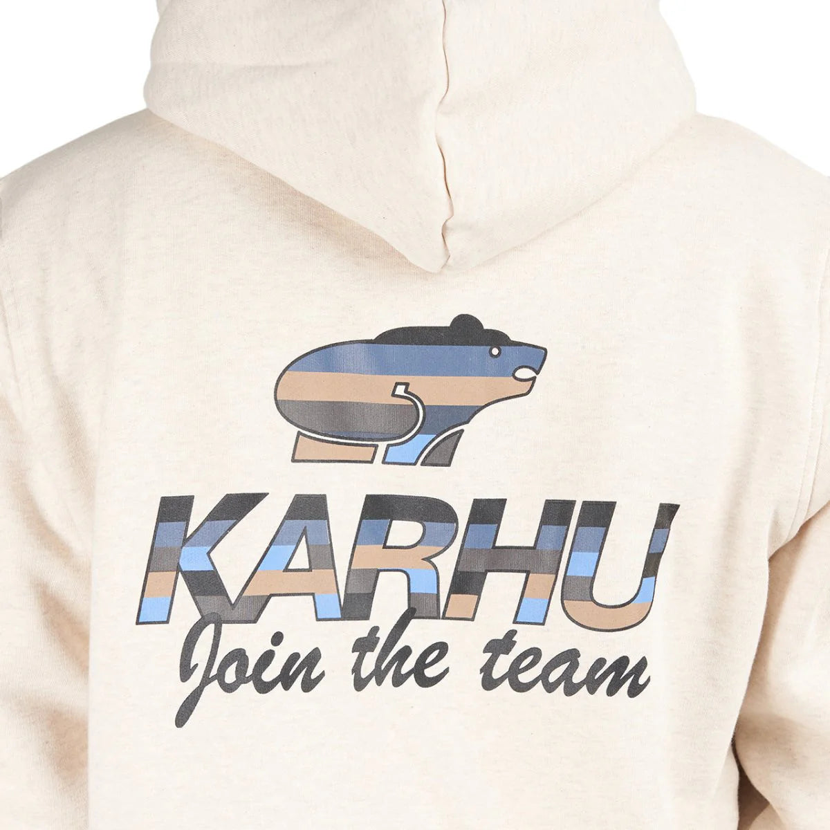 Sudadera Karhu con capucha Team College beige Hombre R12119