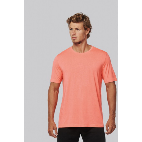 Camiseta Deportiva manga corta Ilusión Infinita coral hombre R12002