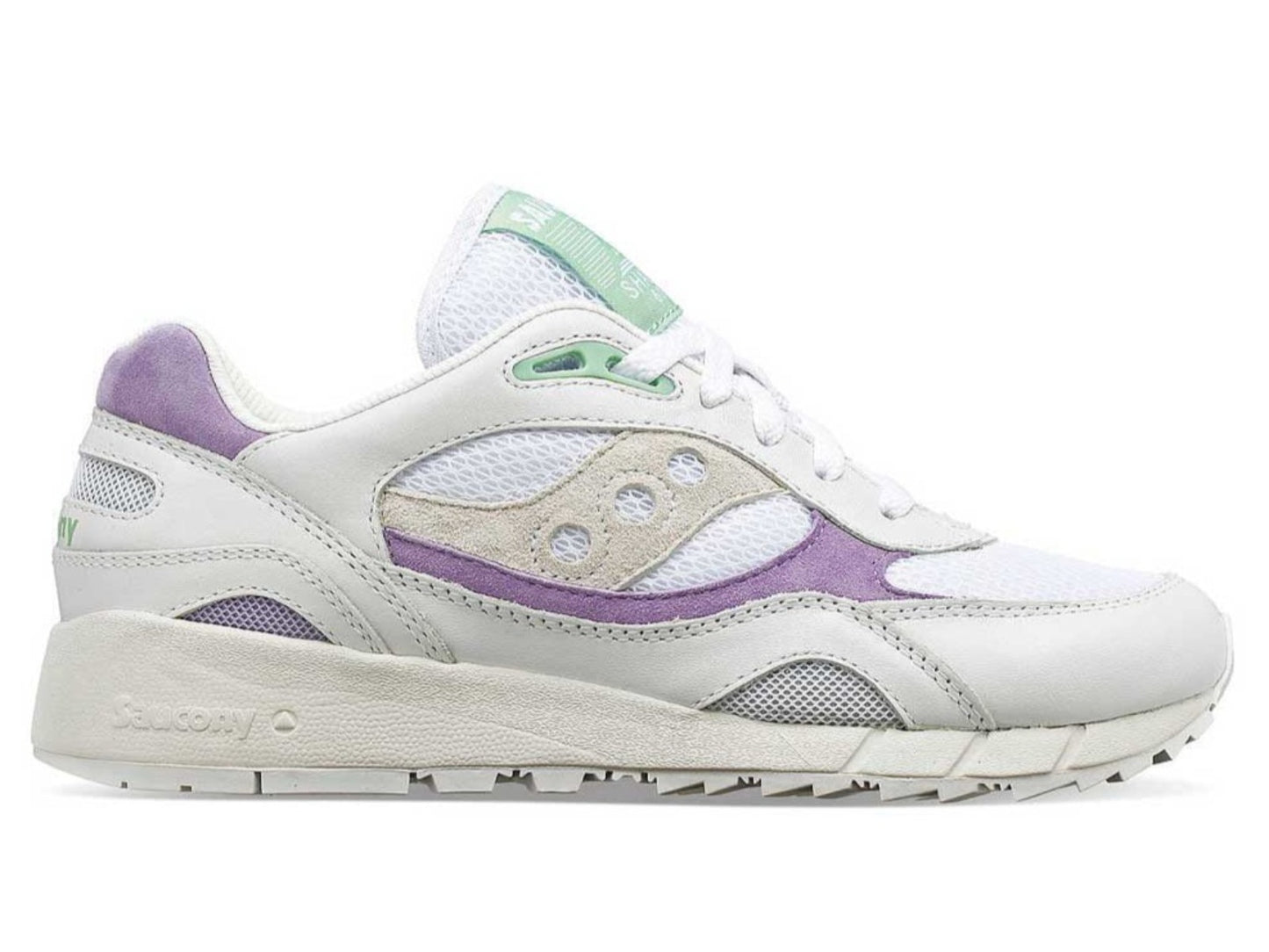 Zapatillas Saucony Shadow 6000 blanco malva mujer C10541