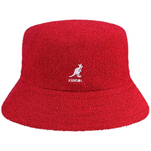 Sombrero Kangol Bermuda Bucket Rojo W10105