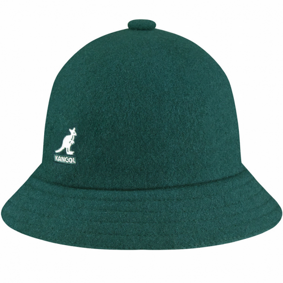 Sombrero Kangol Wool Casual verde botella W9865