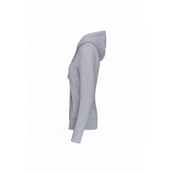 Sudadera capucha Ilusión Infinita gris mujer R11992