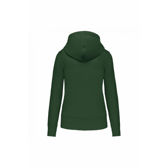 Sudadera capucha Ilusión Infinita verde mujer R11994