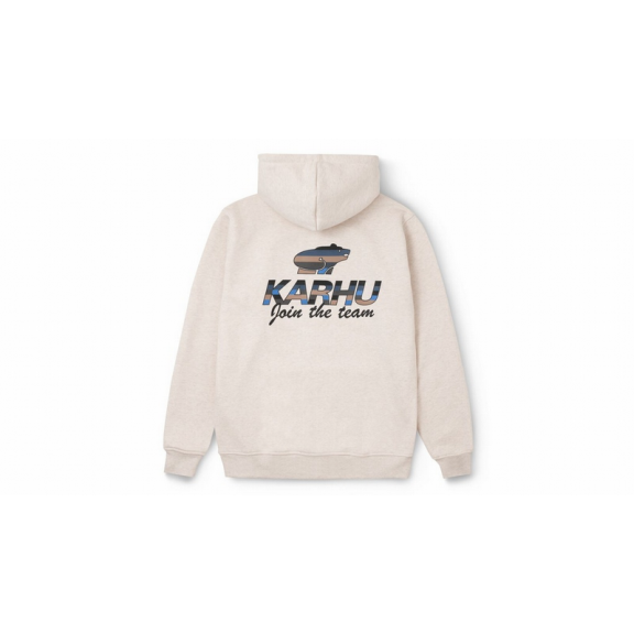 Sudadera Karhu con capucha Team College beige Hombre R12119