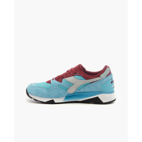 Zapatillas Diadora Overland N9002 azul burdeos hombre C10728