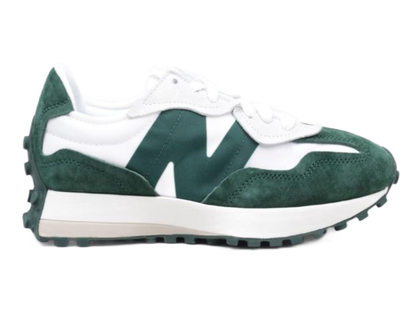 Zapatillas New Balance U327WEL blanco verde hombre C11419