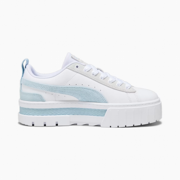 Zapatillas Puma Mayze Mix blanco azul celeste mujer C11063