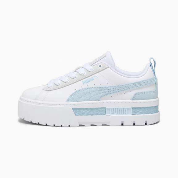 Zapatillas Puma Mayze Mix blanco azul celeste mujer C11063