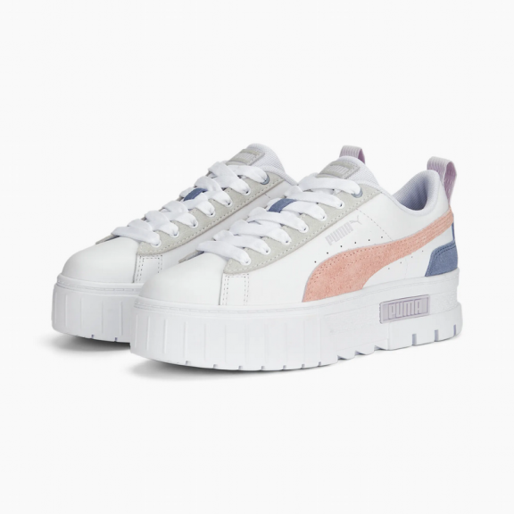 Zapatillas Puma Mayze Mix blanco rosa mujer C10447