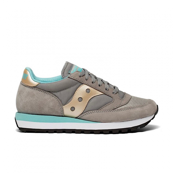 Zapatillas Saucony Jazz 81 gris azul dorado mujer C8311