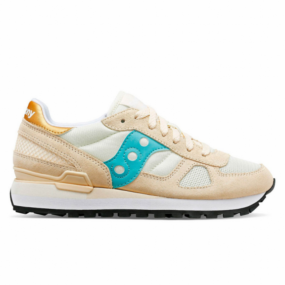 Zapatillas Saucony Shadow Original Beige Turquesa C10378